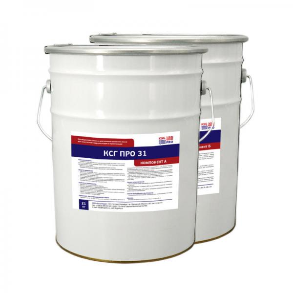 КСГ ПРО 31 инъекционная смола с длительным временем жизни для эластичной гидроизоляции и герметизации